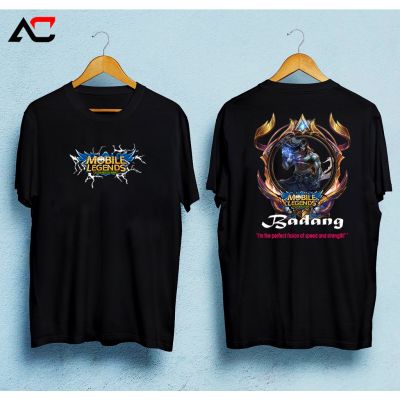 Mobile Legends Badang Hero Customized High Quality DTF Print T-shirts Unisex