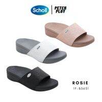 (1F-B363) Scholl รองเท้าสกอลล์ผู้หญิง รุ่น Rosie โรซี่ 1F-B363 เทคโนโลยี ไบโอเมคคานิกส์ (Biomechanics) รองรับสรีระเท้า ช่วยดูแลแนวโครงสร้างของขา และ เท้า ให้ตรงตามธรรมชาติ