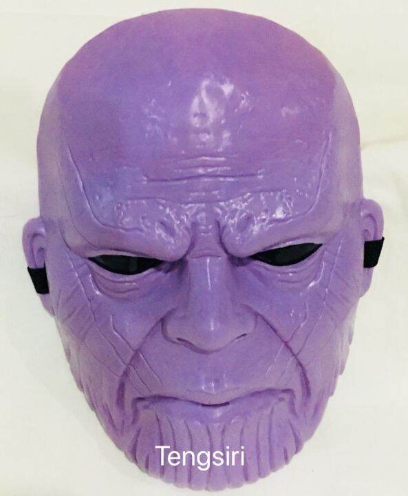 หน้ากาก-ธานอส-thanos-mask-avenger-hero-mask-หน้ากากฮีโร่-ทีมอเวนเจอร์-รุ่นมีไฟ