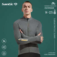 เสื้อปั่นจักรยาน Santic แขนยาวสำหรับผู้ชาย