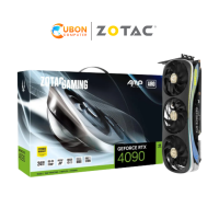 การ์ดจอ ZOTAC GAMING GEFORCE RTX 4090 TRINITY OC - 24GB GDDR6X รับประกัน 4 ปี (สินค้าพร้อมส่ง)