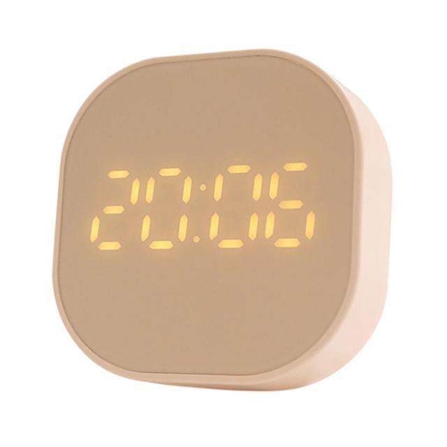 นาฬิกาปลุกไฟฟ้าสำหรับ-hiasan-kamar-ข้างเตียงนาฬิกาดิจิตอลทันสมัย