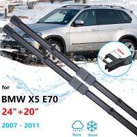 ชุดยางพาราอเนกประสงค์กระจกบังลมหน้าสำหรับ BMW X5 E70 2007 2008 2009 2010 2011ชุดกระจกหน้าต่างก้านปัดน้ำฝนกระจกบังลมหน้าสำหรับเติม