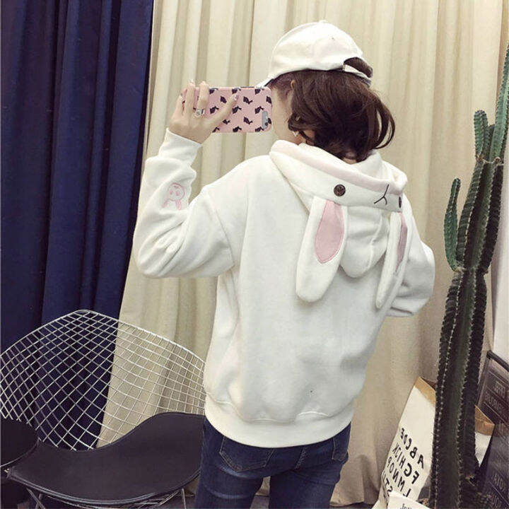laz-nigori-เสื้อสำหรับสตรีหวานกระต่ายหู-hooded-เสื้อกันหนาวผู้หญิงเสื้อน่ารักนักเรียนสาวแฟนเครื่องแต่งกาย-outerwear