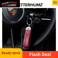 Fast NEW Betterhumz Cowhide Leather Keychain Universal Top Layer Key Ring For Tesla Model 3 Y S X BMW E90 E60 F30 F20 G30 Car Key HolderFastshiping