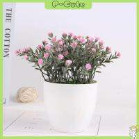 P-CUTE เจ้าสาว งานแต่งงาน พลาสติก ช่อดอกไม้ ดอกไม้ปลอม ดอกไม้ประดิษฐ์ Babysbreath ยิปโซ