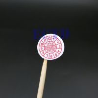 600pcs Warranty Security Seal Sticker 2022 2023 2024 2025 Year Round  Size 10*10mm Red Blue Color Fragile Label Stickers Labels