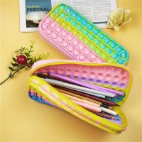 【hot】 New Arrival Silicone Purse Push Pop Dimple Stationary Sensory Poppet Fidget