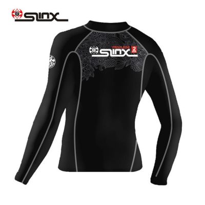 ZZOOI Slinx 2mm Neoprene Scuba Dive Clothing Snorkeling Jacket Wetsuit Top Coat High Elastic Spearfishing Kite Surf Windsurf Swimwear