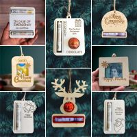 Christmas Money &amp; Red Envelope Holder Cards Hanging Pendant Christmas Tree Decoration Money Cash Gift Pocket Gift Card Christmas Ornaments