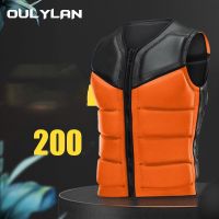 Oulylan Life Vest Surf Raft Kayak Life Jacket for Adult Super Buoyancy Fishing Jet Ski Water Sport Swimming Rescue Life Jacket  Life Jackets