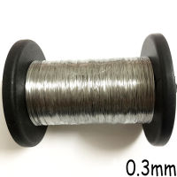 100M 304 Stainless Steel Wire Soft Fishing Lifting Cable 0.2mm 0.3mm 0.4mm 0.5mm 0.6mm 0.8mm Diameter Clothesline Traction Rope