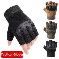 Fingerless Gloves For bicycle Men 39;s tactical gloves Military Shooting Paintball Motorcycle Gloves Combat Hard Knuckle Glove