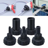 IBC Tank Adapter Tap Connector Replacement 1/2" 3/4" 1" 2 Female Thread To S60*6 Valve Faucet Adapter Garden Irrigation Parts Watering Systems  Gard