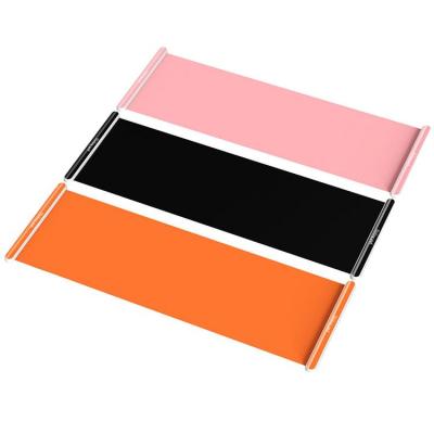 Sliders for Working Out 180x50cm Slide Mat for Exercise Balance Exercise Mat for Core and Leg Training Squats Skate Strides Lunges Push-Ups Climbers Planks valuable