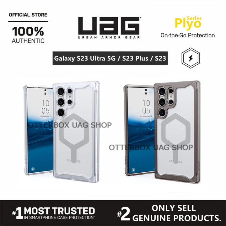UAG Samsung Galaxy S23 Ultra Galaxy S23 Plus Galaxy S23 Case Plyo  MagSafe Crystal Casing Rugged Slim Transparent Protective Samsung Cover  Lazada