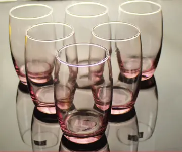 1pc, Irregular Shaped Drinking Glass, Wavy Clear Glass Water Cup