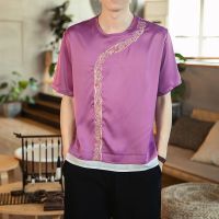 ﺴ✸  Thailands summer T-shirt man Thai dai xishuangbanna dai style clothes on the garment