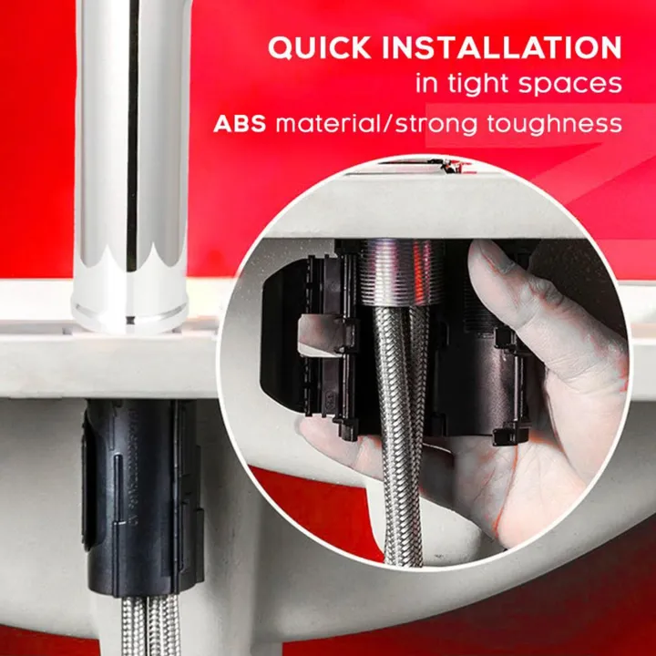 Fixed Faucet Base Kitchen Sink Singlehole Quickrelease Holder Faucet