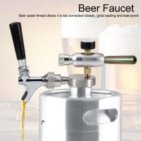 สแตนเลสเบียร์หอก Faucet Tap Dispenser สำหรับ 2L / 3.6L / 4L Beer Growler MN