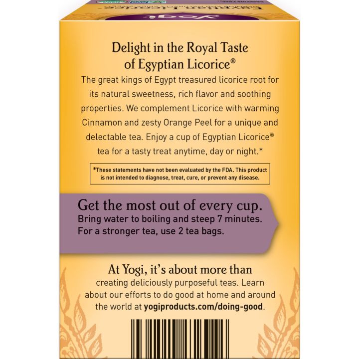 ชา-yogi-organic-herbal-tea-egyptian-licorice-ชาโยคี-ชาสมุนไพรออแกนิค-ชาเพื่อสุขภาพ-จากอเมริกา-1-กล่องมี-16-ซอง
