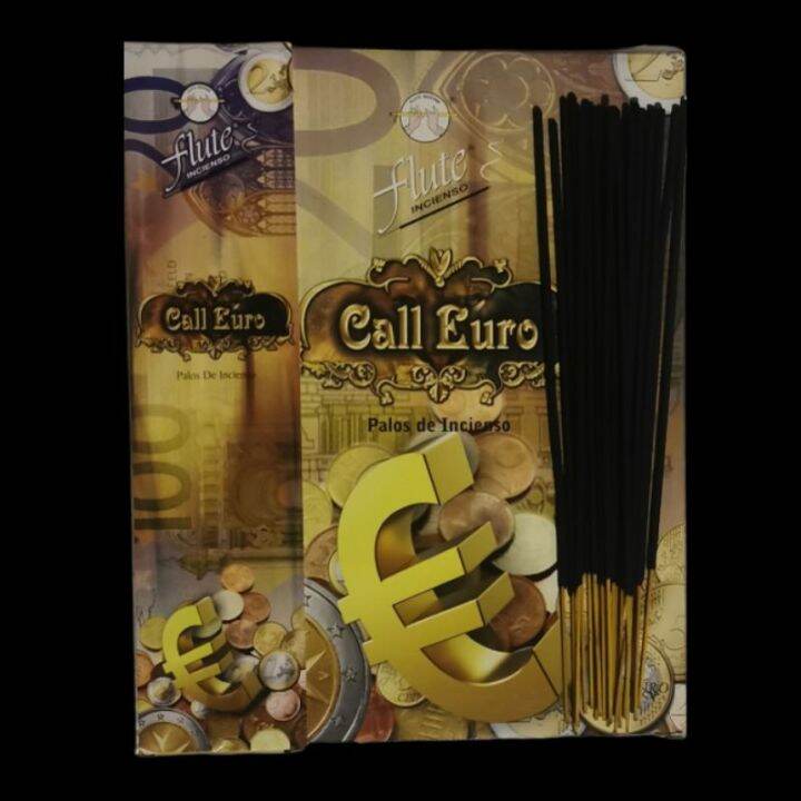 Flute Money Incense Call Euro 20 sticks Lazada PH