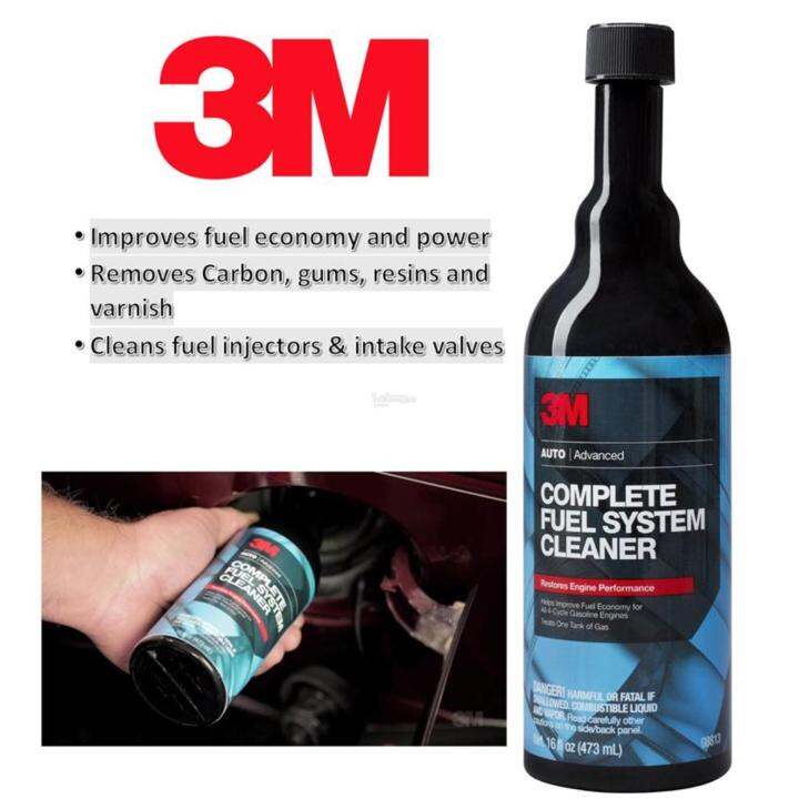 3m-x3ขวด-ลิตภัณฑ์ทำความสะอาดระบบจ่ายน้ำมันเบนซิน-473ml-08813-auto-complete-fuel-system-cleaner