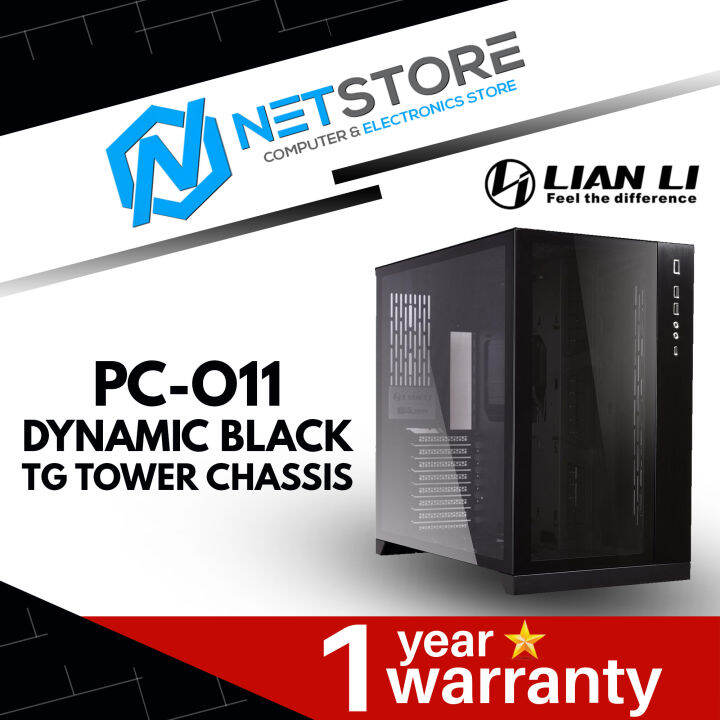 LIAN LI O11 DYNAMIC TEMPERED GLASS ATX MID CASE BLACK PCO11DX Lazada