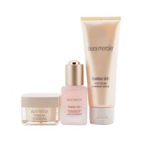 Laura Mercier Infusion De Rose Nourishing Collection: 1x Flawless Skin Infusion De Rose Nourishing Oil - 30ml/1oz + 1x Flawless Skin Infusion De Rose Nourishing Cream - 30g/1oz + 1x Flawless Skin Face Polish - 100g/3.4oz 3pcs