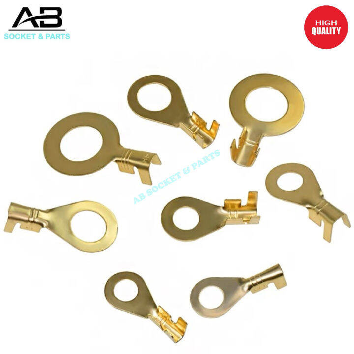 ORing Type Copper Brass Terminal Clip (100Pcs) Lazada