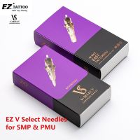 EZ V System SMP &amp; PMU V Select Cartridge Tattoo Needles Micropigmentation Permanent Make-Up eyebrows eyelinver lips Microblading