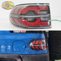 SNCN ไฟท้ายสำหรับ Toyota FJ Cruiser ไฟวิ่งด้านหลัง LED 2007 - 2020 + เบรค + ถอยหลัง + สัญญาณไฟเลี้ยวแบบไดนามิกไฟท้ายรถยนต์