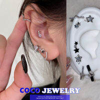 COCOJEWELRY 2023ใหม่สไตล์เกาหลีต่างหูรูปดาวสำหรับเด็กผู้หญิงต่างหูง่ายและอเนกประสงค์แฟชั่นต่างหูสไตล์โบฮีเมียนฝรั่งเศส