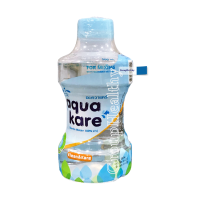 Aqua kare (Sterile water) 100% สะอาด ปราศจากเชื้อ ไม่ต้องต้ม ใช้ผสม/ละลายอาหารทางการแพทย์ 500 ML.