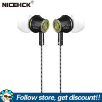 NiceHCK หูฟังหูฟัง HIFI YD520ปรับเสียงได้,หูฟังไดรฟ์เวอร์ไดนามิก10มม. หูฟัง IEM 3.5มม. ใช้สำหรับเล่นเกมหูฟังมีสายอะลูมินัมอัลลอยเอบีเอสเชลล์หูฟังแบบใส่หูสำหรับสมาร์ทโฟนผู้เล่นแท็บเล็ตมีคอมพิวเตอร์แล็ปท็อป