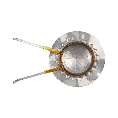 ‘；【-【 24.8Mm Tweeters Voice Coil Imported Titanium Diaphragm 25 Core Copper Round Coil (Flat Lead Wires) Treble Repair 8OHM