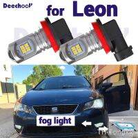 【LZ】✺✜  2pcs Top quality Canbus Pure White Car LED Fog Lamp Front Fog-Day Light for Seat Leon 2 3 MK2 MK3 1P 5F (2005-2017)