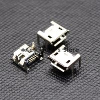 10pcs Micro USB Connector Jack Female Type 5Pin SMT Tail Charging socket PCB Board (NO.12)