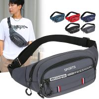 Men Waist Pack Nylon Sport Fanny Bags Gym Boy Drop Leg Bags Hip Bum Running Belt Travel Riding Motorcycle Crossbody Purse Pouch Running Belt