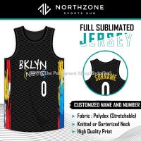 NBA Brooklyn Nets City Edition Full Sublimation Jersey (TOP)