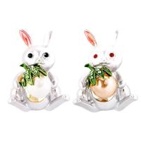 Easter Napkin Rings Rabbit Napkin Holder Rings Metal Napkin Rings Holder for Easter Party Decoration Spring Dining Table Settings Decor newcomer