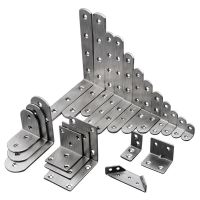 Stainless Steel Corner Code Hardware Thickened Square Corner Code 90 degree Right Angle L shaped Fixed Bracket Connector