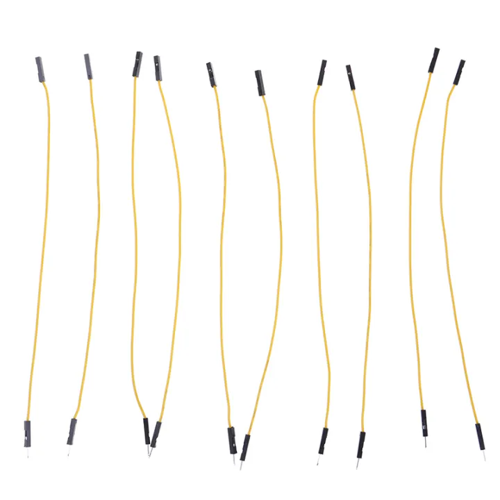 Amperometro DC 10 Cavi Jumper Dupont, 5 Pin, 10 Cm, Femmina-femmina, Passo 2.54 Mm, Per Arduino E Progetti Elettronici Cavi Femmina-femmina - Foto 4