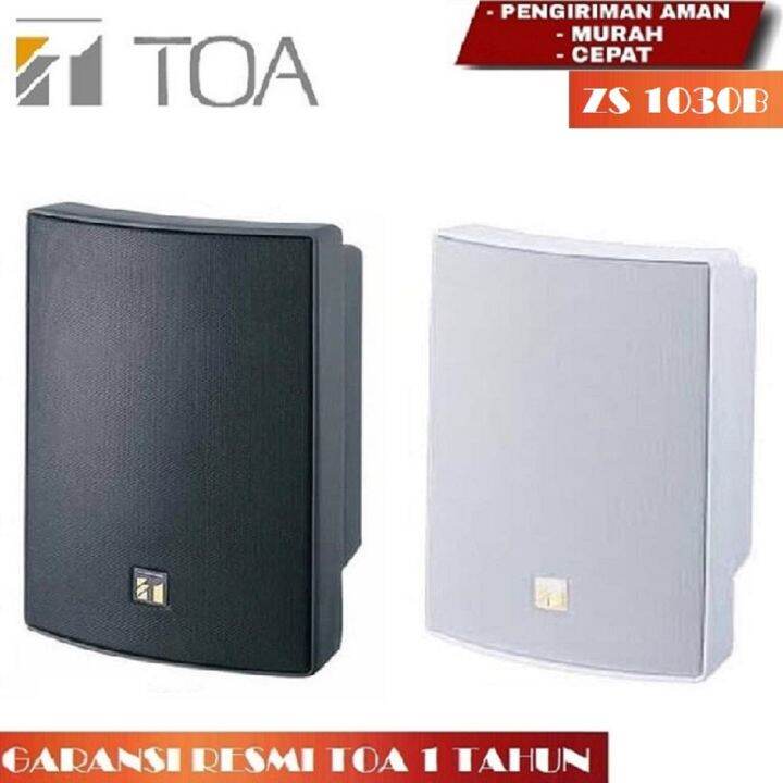 Toa Box Speaker Zs 1030 Zs 1030 Bw 30 Watt Lazada Indonesia