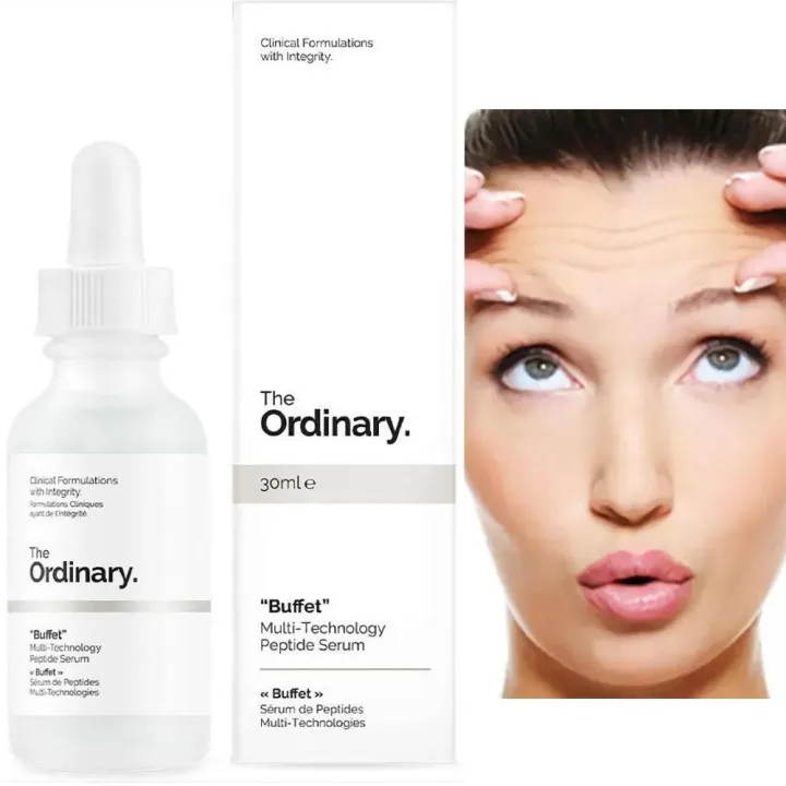 The Ordinary Essence Buffet MultiTechnology Peptide Serum Target Anti