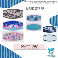 Colorful Mask Strap ผ้ารองแว่นตาดำน้ำ ป้องกันสายกินผม พร้อมส่งจากไทย