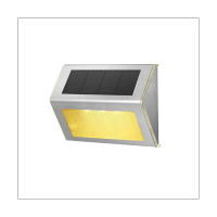 1 PCS Outdoor Solar Deck Lights IP65 Waterproof Solar Outdoor LED Lights Perimeter Wall Lights