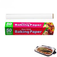 Disposable Baking Paper Lined Baking Tray Non Stick Parchment Paper CookingWax Papers In Oven With Box 746