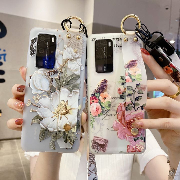 floral-wristband-phone-case-for-oppo-a39-a57-a5-a3s-a52-a92-a72-a59-f1s-a7-a5s-soft-holder-girly-cover-lanyard