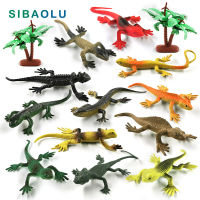 12pcs Di Lizard ขนาดเล็กประดิษฐ์รูปสัตว์เลื้อยคลานสัตว์รุ่น Home Decor Miniature Fairy Garden ตกแต่ง Access modernsory